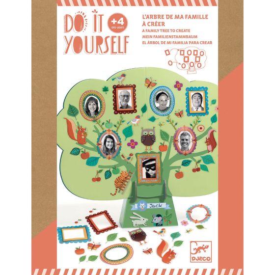 COFFRET DIY - L'ARBRE DE MA FAMILLE A CREER  - DJECO IM#9152