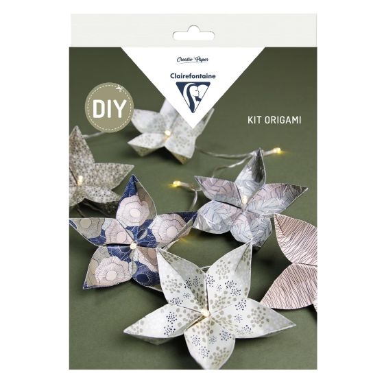 KIT CREATIF GUIRLANDE ORIGAMI CLAIREFONTAINE IM#9220