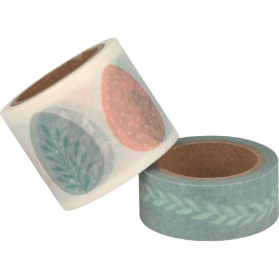 LOT DE 2 MASKING TAPE ŒUFS...