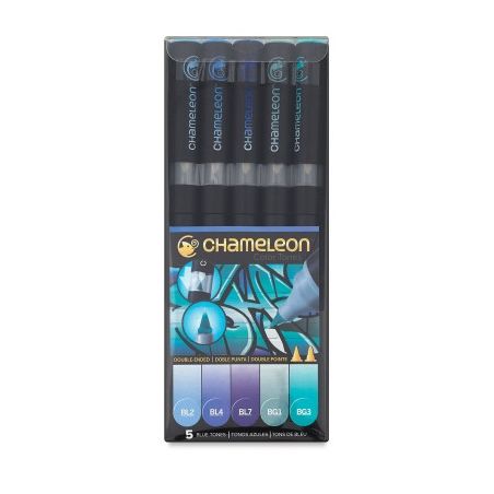 CHAMELEON PACK 5 COULEURS – TONS DE BLEUS