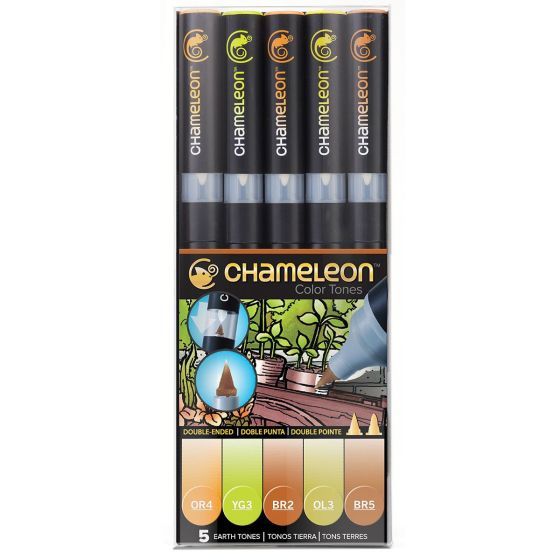 CHAMELEON PACK 5 COULEURS – TONS TERRES IM#9300