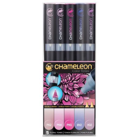 CHAMELEON PACK 5 COULEURS – TONS FLORAUX