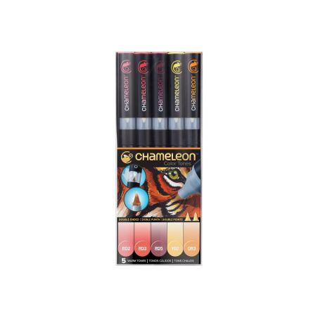 CHAMELEON PACK 5 COULEURS – TONS CHAUDS