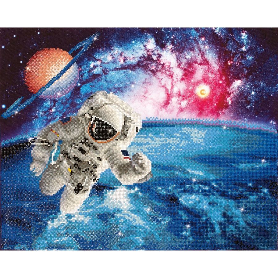 BRODERIE DIAMOND DOTZ - SORTIE DANS L'ESPACE IM#9325