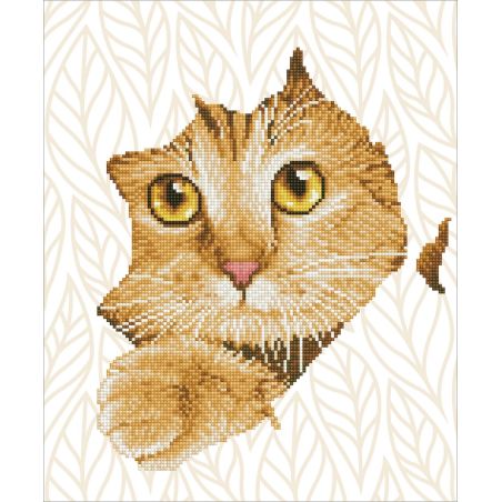 BRODERIE DIAMOND DOTZ - CHATON ESPIEGLE