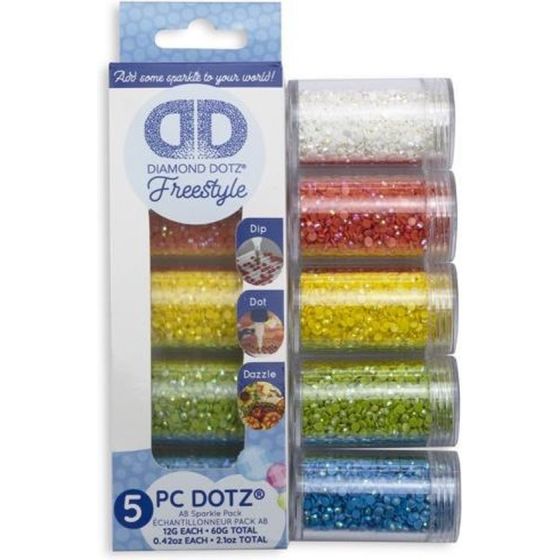 DIAMOND DOTZ PACK 5 RECHARGES AURORE BOREALE IM#9353