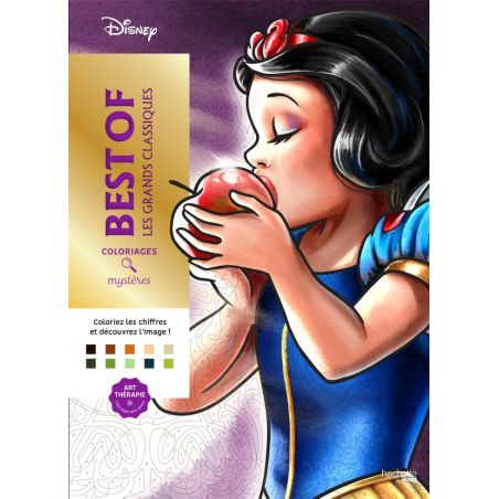 COLORIAGES MYSTERES GRANDS CLASSIQUES DISNEY BEST OF