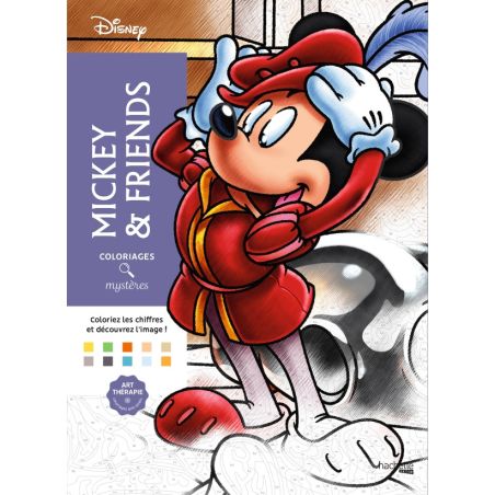 COLORIAGES MYSTERES - DISNEY MICKEY AND FRIENDS