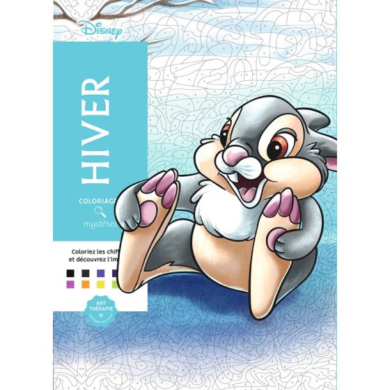 COLORIAGES MYSTERES - HIVER