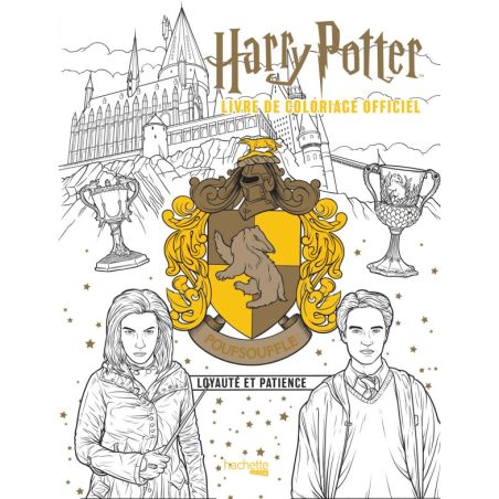 HARRY POTER - POUFSOUFFLE - LE LIVRE DE COLORIAGE OFFICIEL