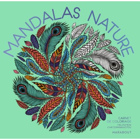 MANDALAS NATURE - CARNET DE COLORIAGES