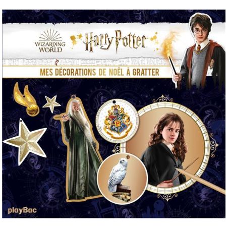 HARRY POTER - MES CARTES A GRATTER DECORATIONS NOEL