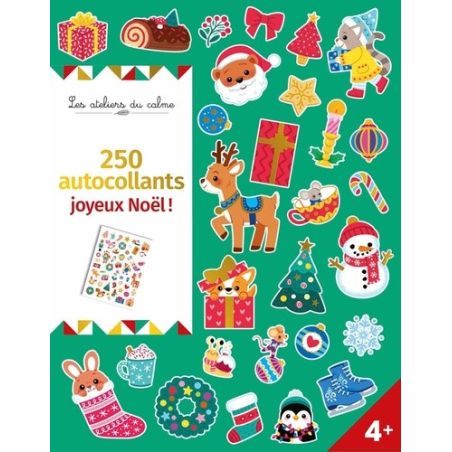 250 AUTOCOLLANTS JOYEUX NOEL !