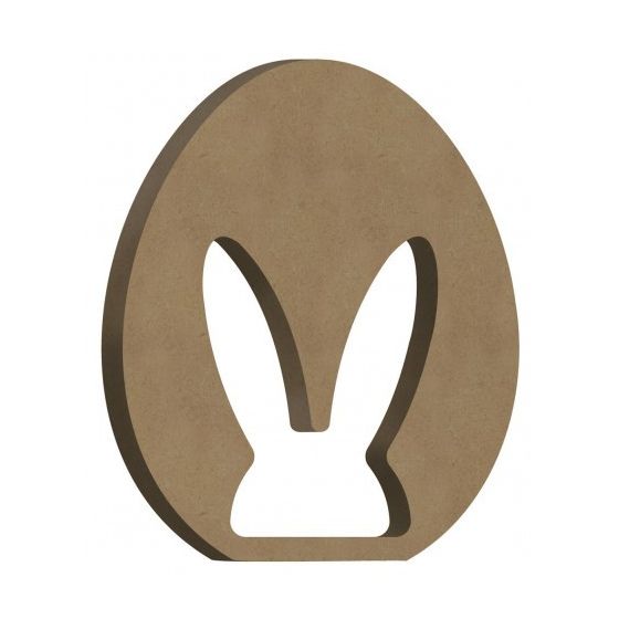 OEUF LAPIN - 16 MM - 7,9X10 CM IM#9886