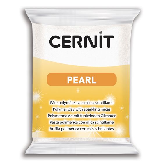 PATE POLYMERE CERNIT PEARL 56G Couleur:BLANC NACREIM#9995